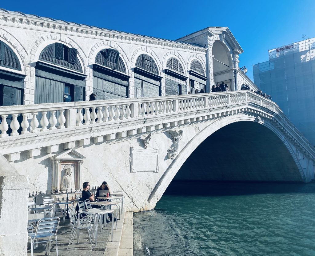 The Rialto Bridge, one of my favourite pictures I took on my weekend visit to Venice.