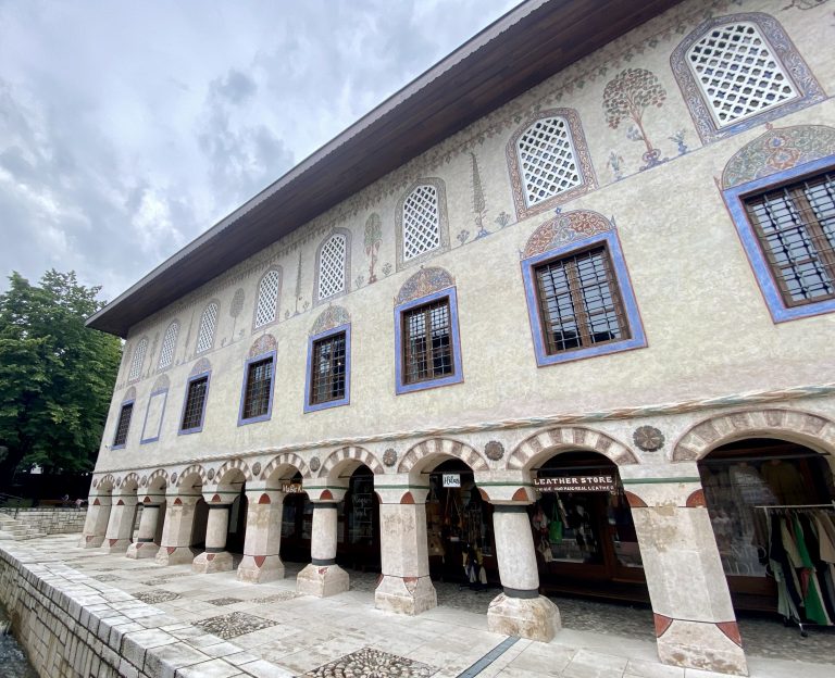 The coloured mosque, Travnik