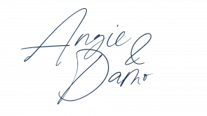 Angie and Damo Signatures