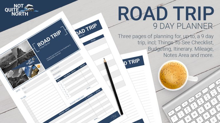 1 Week/ 9 Day Road Trip Planner