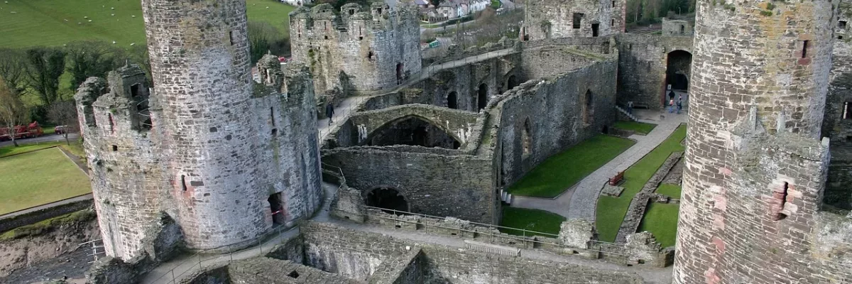 Conwy Castle - The North Wales Way